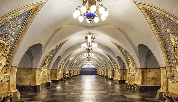 Московское метро - Métro de Moscou - Exercice de compréhension audio 